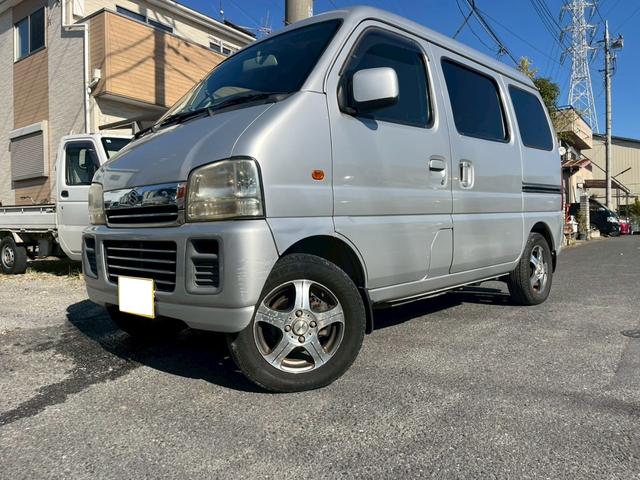 エブリイワゴン ジョイポップターボ キーレスエントリー 衝突安全ボディ エアコン パワーステアリング パワーウィンドウ 運転席エアバッグ 助手席エアバッグ ABS(12枚目)