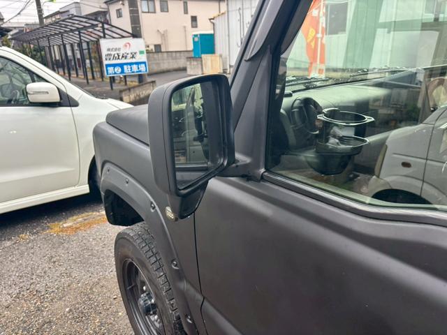ジムニー XL 5速MT 4WD ETC ヒーテットドアミラー 社外足回り・シフト マットブラック ヒルディセントコントロール シートヒーター スマートキー キーレス(11枚目)