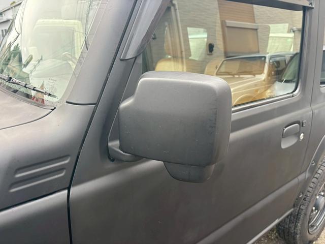 ジムニー XL 5速MT 4WD ETC ヒーテットドアミラー 社外足回り・シフト マットブラック ヒルディセントコントロール シートヒーター スマートキー キーレス(12枚目)