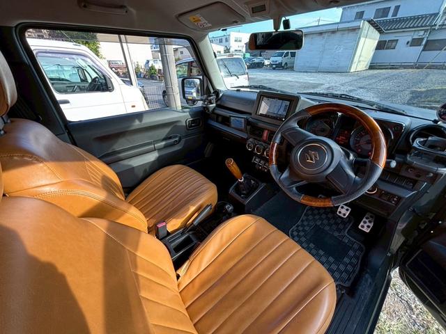 ジムニー XL 5速MT 4WD ETC ヒーテットドアミラー 社外足回り・シフト マットブラック ヒルディセントコントロール シートヒーター スマートキー キーレス(32枚目)