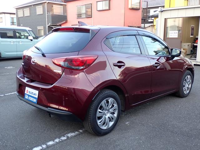 MAZDA2 15S PROACTIVE 衝突被害軽減システム 衝突安全ボディ クリアランスソナー 盗難防止システム キーレスエントリー スマートキー アイドリングストップ シートヒーター USB入力端子(8枚目)