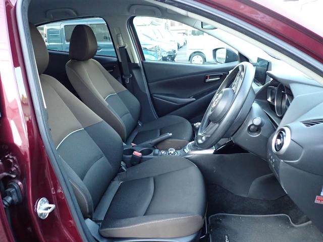 MAZDA2 15S PROACTIVE 衝突被害軽減システム 衝突安全ボディ クリアランスソナー 盗難防止システム キーレスエントリー スマートキー アイドリングストップ シートヒーター USB入力端子(26枚目)
