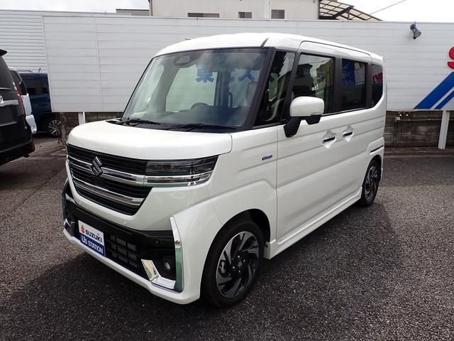 スペーシアカスタム カスタム　ＨＹＢＲＩＤ　ＸＳターボ　衝突被害軽減システム　ターボ	キーレスエントリー	エアコン	パワーステアリング	パワーウィンドウ　運転席エアバッグ　ＡＢＳ	シートヒーター（12枚目）