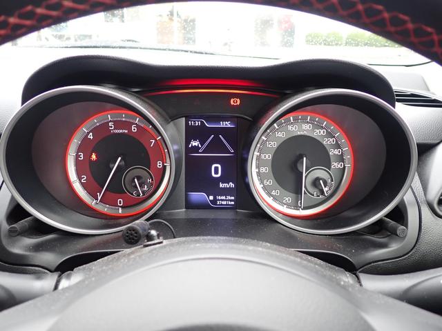 スイフトスポーツ スポーツ　２型　全方位カメラ付きメモリーナビ　全方位カメラ付きメモリーナビ　衝突被害軽減システム　衝突安全ボディ　クリアランスソナー　盗難防止システム　キーレスエントリー　スマートキー　シートヒーター（28枚目）