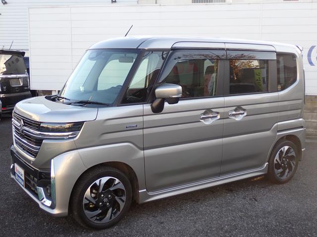 スペーシアカスタム カスタム　ＨＹＢＲＩＤ　ＸＳターボ　スズキコネクト対応　スズキコネクト対応全方位カメラナビ　衝突被害軽減システム	ターボ　キーレスエントリー　エアコン	パワーステアリング	パワーウィンドウ	運転席エアバッグ	ＡＢＳ（12枚目）