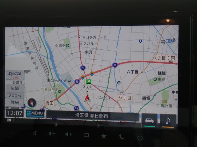 スペーシア ＨＹＢＲＩＤ　Ｘ　スズキコネクト対応全方位カメラナビ　スズキコネクト対応全方位カメラナビ	衝突被害軽減システム　キーレスエントリー（42枚目）