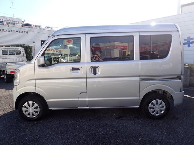 エブリイ PC 5型 衝突被害軽減システム 衝突安全ボディ クリアランスソナー 盗難防止システム キーレスエントリー アイドリングストップ シートヒーター エアコン パワーステアリング パワーウィンドウ 運転席エアバッグ(11枚目)