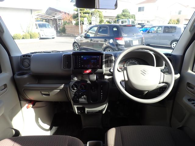 エブリイ PC 5型 衝突被害軽減システム 衝突安全ボディ クリアランスソナー 盗難防止システム キーレスエントリー アイドリングストップ シートヒーター エアコン パワーステアリング パワーウィンドウ 運転席エアバッグ(21枚目)