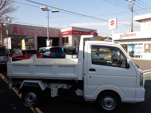 キャリイトラック 頑丈ダンプ　６型　運転席エアーバック　パワーステアリング　パワーウィンドウ　ＡＢＳ　衝突被害軽減システム　ふらつき警報　４ＷＤ　キーレスエントリー　誤発進制御機能（7枚目）