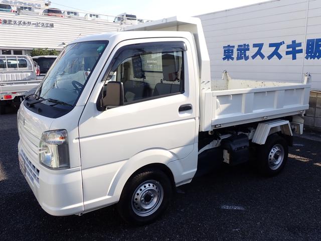 キャリイトラック 頑丈ダンプ　６型　運転席エアーバック　パワーステアリング　パワーウィンドウ　ＡＢＳ　衝突被害軽減システム　ふらつき警報　４ＷＤ　キーレスエントリー　誤発進制御機能（12枚目）