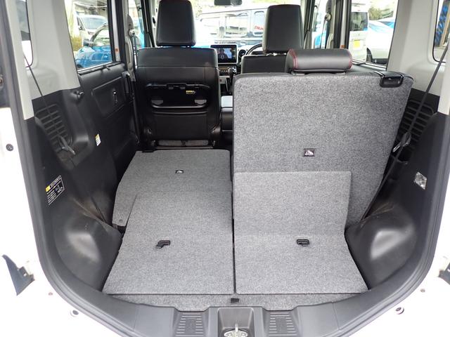 スペーシアカスタム カスタム　ＨＹＢＲＩＤ　ＸＳターボ　ＭＫ５３Ｓ　ナビ付　ナビ付　衝突被害軽減システム	衝突安全ボディ　クリアランスソナー	盗難防止システム	キーレスエントリー	スマートキー	アイドリングストップ　ベンチシート　フルフラット　シートヒーター（68枚目）