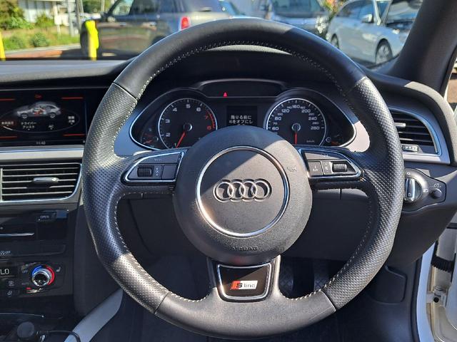 Ａ４アバント ２．０ＴＦＳＩ　Ｓラインパッケージ　ＭＭＩナビ　フルセグ　Ｂｌｕｅｔｏｏｔｈオーディオ　バックカメラ　ＥＴＣ　ハーフレザーシート　パワーシート　純正１８インチアルミホイール　ドライブレコーダー　ＬＥＤヘッドライト（26枚目）