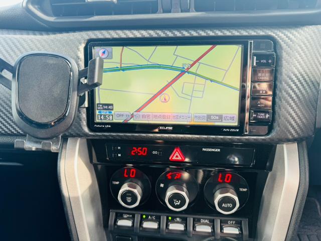 86 GT ナビ オートクルーズコントロール MT オートライト LEDヘッドランプ スマートキー アルミホイール 盗難防止システム 衝突安全ボディ ABS ESC USB エアコン パワーステアリング(4枚目)