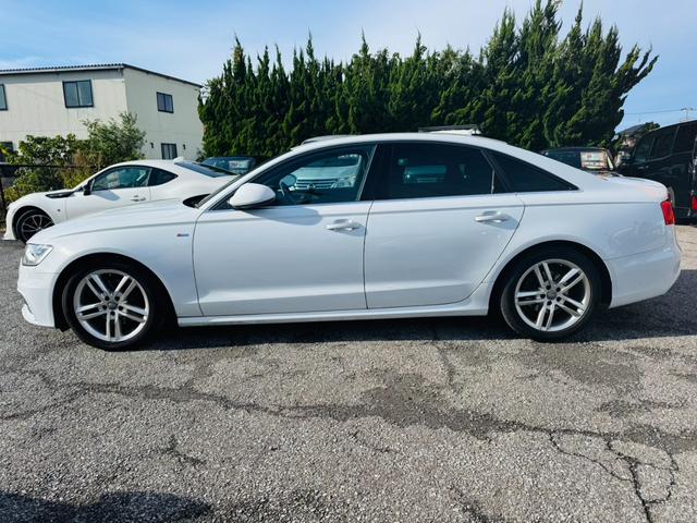 A6 2.0TFSI Sラインパッケージ クリアランスソナー オートクルーズコントロール バックカメラ アルミホイール HID CVT アイドリングストップ 電動格納ミラー 盗難防止システム パワーシート CD ABS ESC エアコン(14枚目)
