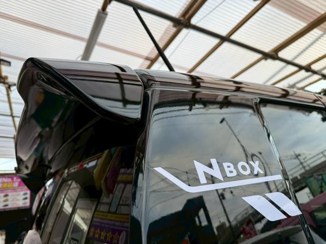 Ｎ－ＢＯＸカスタム Ｇ・Ｌパッケージ　１年保証　後期型　ゴールドエンブレム　横滑り防止機能　ＥＴＣ（80枚目）