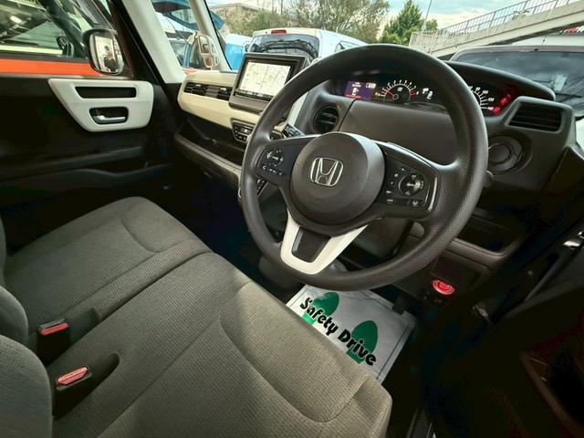 N-BOX G 1年保障 YouTube動画あり レーダーブレーキサポート 衝突被害軽減ブレーキ HID クルコン バックカメラ Bluetooth ETC テレビ ナビ(48枚目)