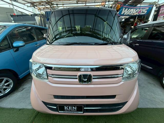 Ｎ－ＢＯＸ Ｇ　ＳＳパッケージ　１年保証　パワスラ　横滑り防止機能　バックカメラ　Ｂｌｕｅｔｏｏｔｈ　新品タイヤ４本　テレビ　ナビ　ＥＴＣ　ロールサンシェード　後期型　１４インチアルミホイール（25枚目）