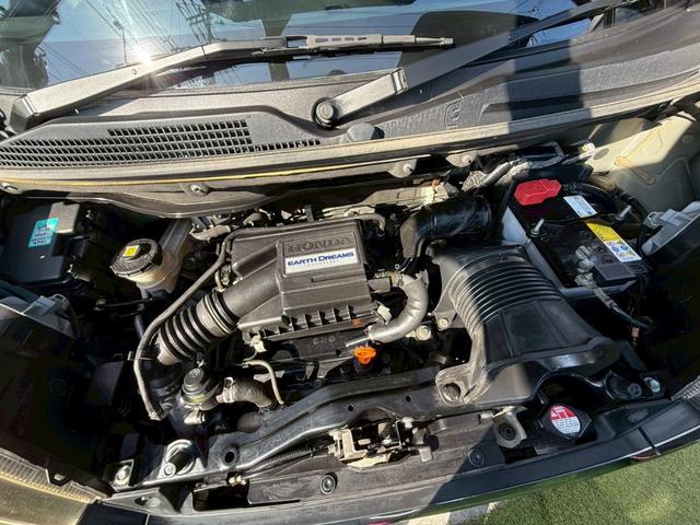 N-BOXカスタム 1年保証 ターボ 両側パワスラ レーダーブレーキ 横滑り防止機能 クルーズコントロール テレビ ナビ Bluetooth バックカメラ ETC HIDヘッドライト(35枚目)