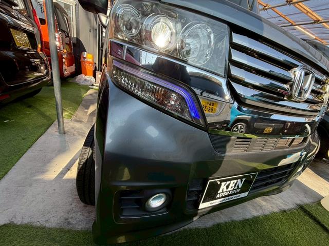 Ｎ－ＢＯＸカスタム Ｇ・Ｌパッケージ　１年保証　パワスラ　１４インチアルミホイール　ＥＴＣ　テレビ　ナビ　Ｂｌｕｅｔｏｏｔｈ　ＨＩＤヘッドライト（78枚目）