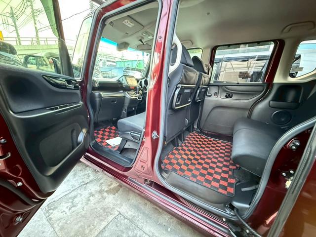 N-BOXカスタム G・Lパッケージ 1年保証 両側パワスラ レーダーブレーキ 横滑り防止機能 バックカメラ テレビ ナビ ETC HIDヘッドライト ロールサンシェード(34枚目)