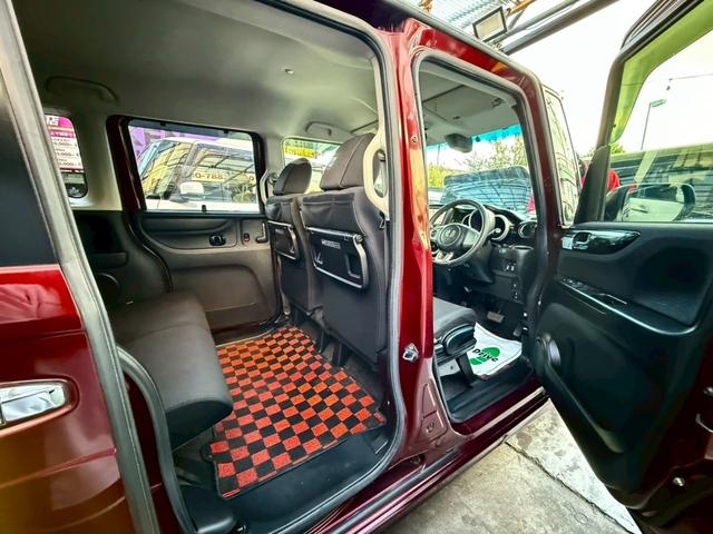 N-BOXカスタム G・Lパッケージ 1年保証 両側パワスラ レーダーブレーキ 横滑り防止機能 バックカメラ テレビ ナビ ETC HIDヘッドライト ロールサンシェード(35枚目)