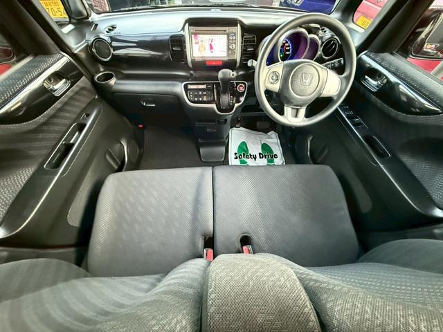 Ｎ－ＢＯＸカスタム Ｇ・Ｌパッケージ　１年保証　両側パワスラ　横滑り防止機能　１４インチアルミホイール　ＨＩＤヘッドライト　バックカメラ　テレビ　ナビ（32枚目）