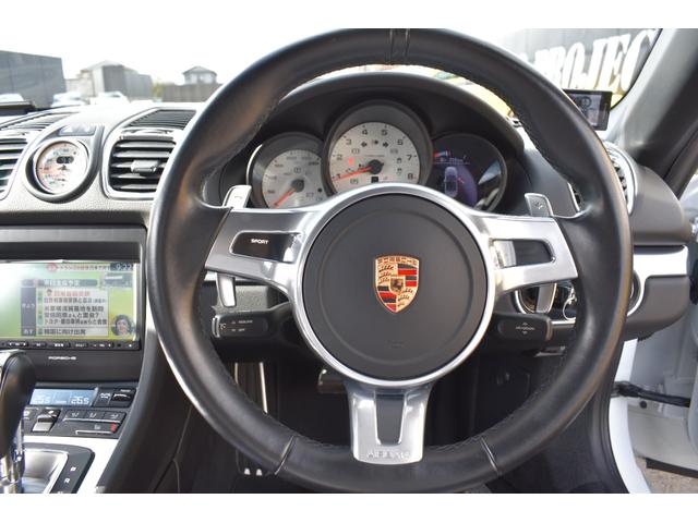 ボクスター ボクスター スポーツクロノPKGホワイトメーターシートヒーター純正ナビフルセグTVBカメラ(22枚目)