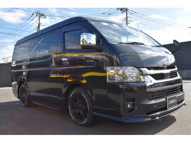 ハイエースバン スーパーGL ダークプライムII ワンオーナーヴァルドフルエアロヴァルド17AWホイール360°全周カメラ(2枚目)