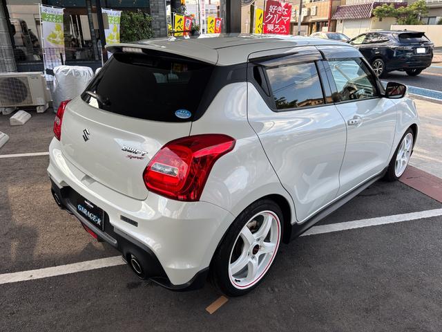 スイフトスポーツ ベースグレード 6MT HKSマフラー BLITZ車高調 BRIDEシート RMP17inAW BLITZエアクリ/タワーバー Panasonicナビ(DTV/Bluetooth) スマートキー ETC ワンオーナー(2枚目)