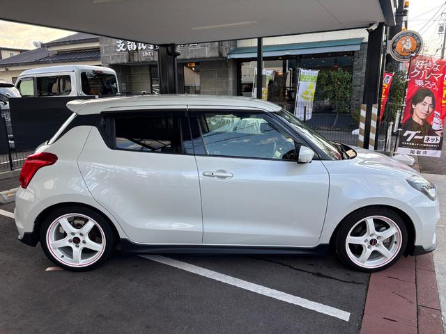 スイフトスポーツ ベースグレード 6MT HKSマフラー BLITZ車高調 BRIDEシート RMP17inAW BLITZエアクリ/タワーバー Panasonicナビ(DTV/Bluetooth) スマートキー ETC ワンオーナー(6枚目)