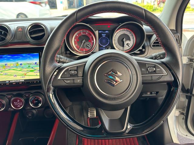 スイフトスポーツ ベースグレード 6MT HKSマフラー BLITZ車高調 BRIDEシート RMP17inAW BLITZエアクリ/タワーバー Panasonicナビ(DTV/Bluetooth) スマートキー ETC ワンオーナー(31枚目)