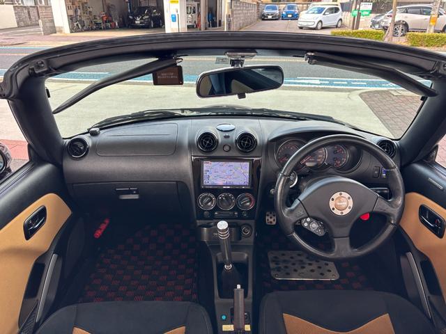 コペン アルティメットエディションIIメモリアル 5MT 純正RECAROシート BLITZマフラー KYBサスペンション pivotマルチゲージ 社外15inAW テイクオフブローオフバルブ カロッツェリアナビ 社外ドラレコ ETC キーレス(4枚目)