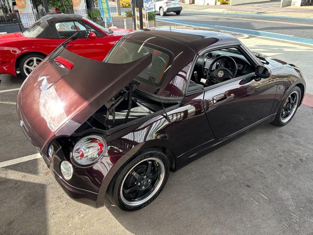 コペン アルティメットエディションIIメモリアル 5MT 純正RECAROシート BLITZマフラー KYBサスペンション pivotマルチゲージ 社外15inAW テイクオフブローオフバルブ カロッツェリアナビ 社外ドラレコ ETC キーレス(56枚目)