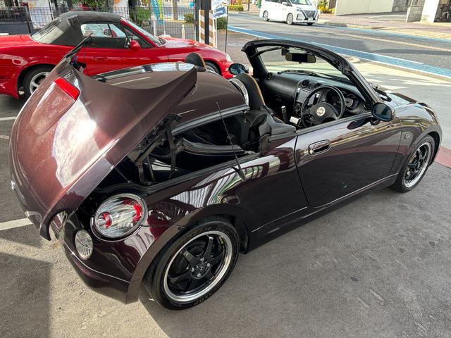 コペン アルティメットエディションIIメモリアル 5MT 純正RECAROシート BLITZマフラー KYBサスペンション pivotマルチゲージ 社外15inAW テイクオフブローオフバルブ カロッツェリアナビ 社外ドラレコ ETC キーレス(62枚目)