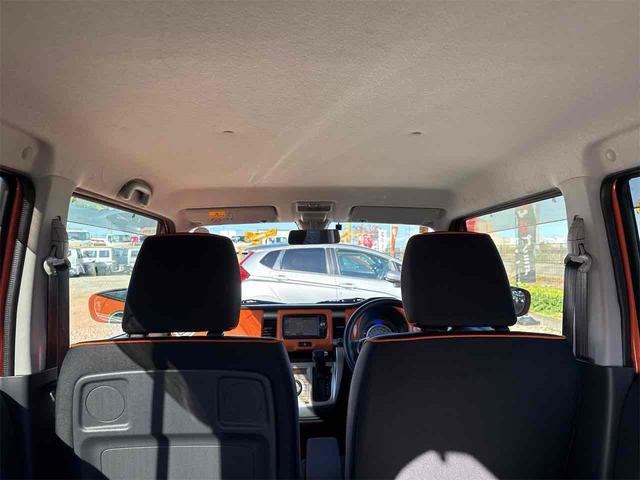 ハスラー Ｇ　ＥＴＣ　バックカメラ　ナビ　衝突被害軽減システム　スマートキー　アイドリングストップ　電動格納ミラー　シートヒーター　ベンチシート　ＣＶＴ　盗難防止システム　ＡＢＳ　ＥＳＣ　Ｂｌｕｅｔｏｏｔｈ（25枚目）