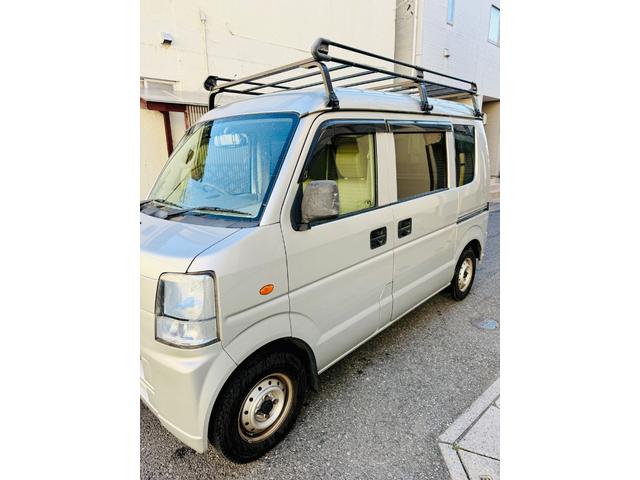 エブリイ PA ★車検2年★パワーウィンドウ★スイッチ式4WD★リモコンキー★★ルーフキャリア★★ETC★ ★ドラレコ★★バックカメラ★★タイヤ4本バリ山★(9枚目)