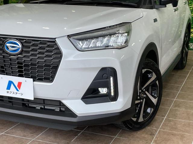 ロッキー プレミアムＧ　ＨＥＶ　純正９型ナビ　全周囲カメラ　衝突軽減　レーダークルーズ　ハーフレザーシート　シートヒーター　ドラレコ　コーナーセンサー　スマートキー　ＬＥＤヘッド　ＥＴＣ　車線逸脱警報　オートライト　オートエアコン（12枚目）
