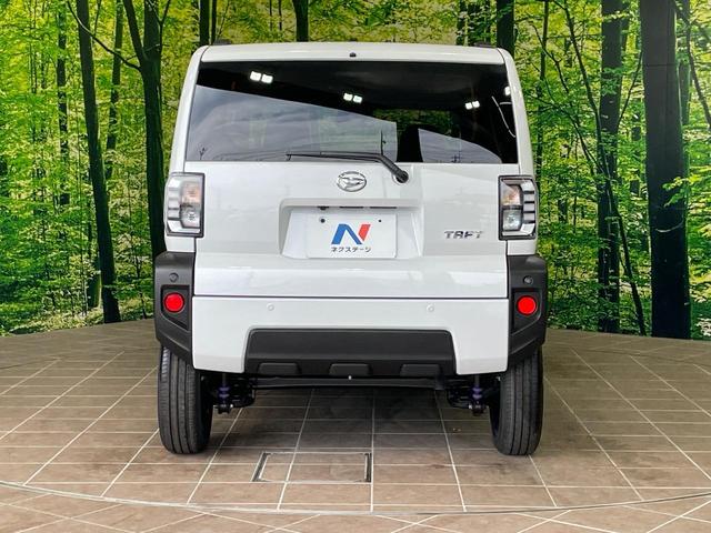タフト Ｇターボ　届出済未使用車　ガラスルーフ　衝突軽減　レーダークルーズ　シートヒーター　ルーフレール　コーナーセンサー　スマートキー　ＬＥＤヘッド　オートハイビーム　オートライト　純正１５インチアルミ　ＬＥＤフォグ（15枚目）