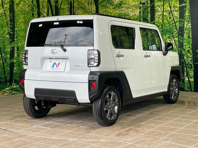 タフト Ｇターボ　届出済未使用車　ガラスルーフ　衝突軽減　レーダークルーズ　シートヒーター　ルーフレール　コーナーセンサー　スマートキー　ＬＥＤヘッド　オートハイビーム　オートライト　純正１５インチアルミ　ＬＥＤフォグ（17枚目）