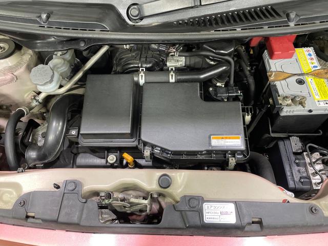 モコ X 純正ナビ バックカメラ スマートキー オートエアコン CD フルセグ Bluetooth再生 革巻きハンドル プライバシーガラス 盗難防止システム(18枚目)