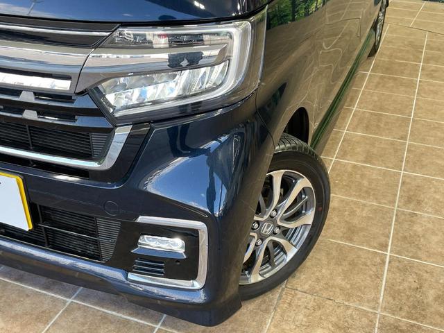 Ｎ－ＢＯＸカスタム Ｌ　両側電動スライドドア　純正ナビ　バックカメラ　衝突軽減　レーダークルーズ　シートヒーター　コーナーセンサー　スマートキー　ＬＥＤヘッド＆フォグ　ＥＴＣ　オートハイビーム　車線逸脱警報　オートライト（12枚目）