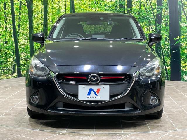 デミオ XDツーリング 純正ナビ バックカメラ 衝突軽減 クルーズコントロール スマートキー ドラレコ ETC LEDヘッドライト オートライト オートエアコン 純正16インチAW Bluetooth接続(14枚目)