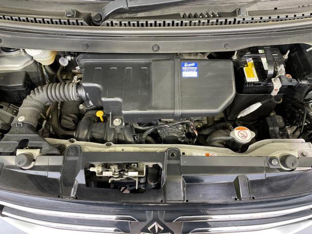 eKワゴン E 純正ナビ バックカメラ シートヒーター ETC 電動格納ミラー キーレス Bluetooth CD DVD再生 フルセグ プライバシーガラス ドアバイザー 盗難防止システム(18枚目)