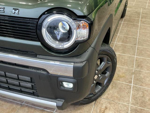 ハスラー タフワイルド 届出済未使用車 純正9型ナビ 全周囲カメラ 衝突軽減 レーダークルーズ コーナーセンサー シートヒーター スマートキー LEDヘッド オートハイビーム 革巻きハンドル 車線逸脱警報 オートライト(12枚目)