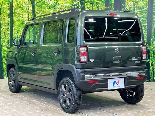 ハスラー タフワイルド 届出済未使用車 純正9型ナビ 全周囲カメラ 衝突軽減 レーダークルーズ コーナーセンサー シートヒーター スマートキー LEDヘッド オートハイビーム 革巻きハンドル 車線逸脱警報 オートライト(59枚目)