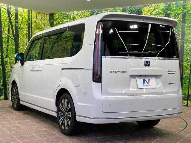 ステップワゴン e:HEVスパーダ プレミアムライン 純正11型ナビ 全周囲カメラ 衝突軽減 レーダークルーズ 両側電動スライドア 電動リアゲート シートヒーター BSM ステアリングスイッチ ハーフレザーシート ドラレコ ETC オットマン(71枚目)