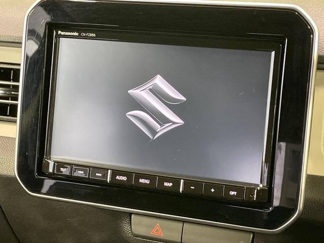 イグニス ハイブリッドMF 純正8型ナビ 全周囲カメラ 衝突軽減 クルーズコントロール シートヒーター レザーシート スマートキー LEDヘッド ルーフレール ETC ステアリングスイ 車線逸脱警報 オートライト オートエアコン(3枚目)