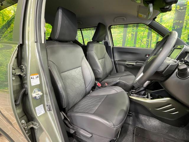 イグニス ハイブリッドMF 純正8型ナビ 全周囲カメラ 衝突軽減 クルーズコントロール シートヒーター レザーシート スマートキー LEDヘッド ルーフレール ETC ステアリングスイ 車線逸脱警報 オートライト オートエアコン(8枚目)