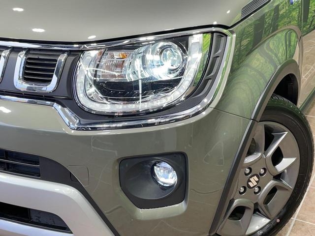 イグニス ハイブリッドMF 純正8型ナビ 全周囲カメラ 衝突軽減 クルーズコントロール シートヒーター レザーシート スマートキー LEDヘッド ルーフレール ETC ステアリングスイ 車線逸脱警報 オートライト オートエアコン(12枚目)