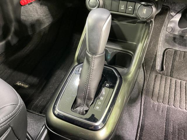 イグニス ハイブリッドMF 純正8型ナビ 全周囲カメラ 衝突軽減 クルーズコントロール シートヒーター レザーシート スマートキー LEDヘッド ルーフレール ETC ステアリングスイ 車線逸脱警報 オートライト オートエアコン(24枚目)